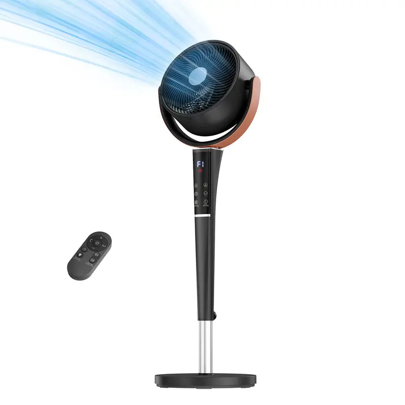 Bedroom Fan | 15 Speed Settings | 120° Oscillation | LED Light | DC Motor | Buy 2 for Popular Choice, Buy 3 for the Best Deal