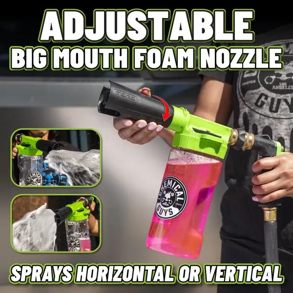 Foam Blaster 6 Pro Bundles - Foam Wash Gun, Quick Connect, Soap Cannon with Adjustable Nozzle, Snow Foam, Efficient Car Cleaning, Detailing Products, Car Detailing, Car Cleaning Kit, Foam Cannon Automotive, Car Wash Set, Foam Cleaner Sp