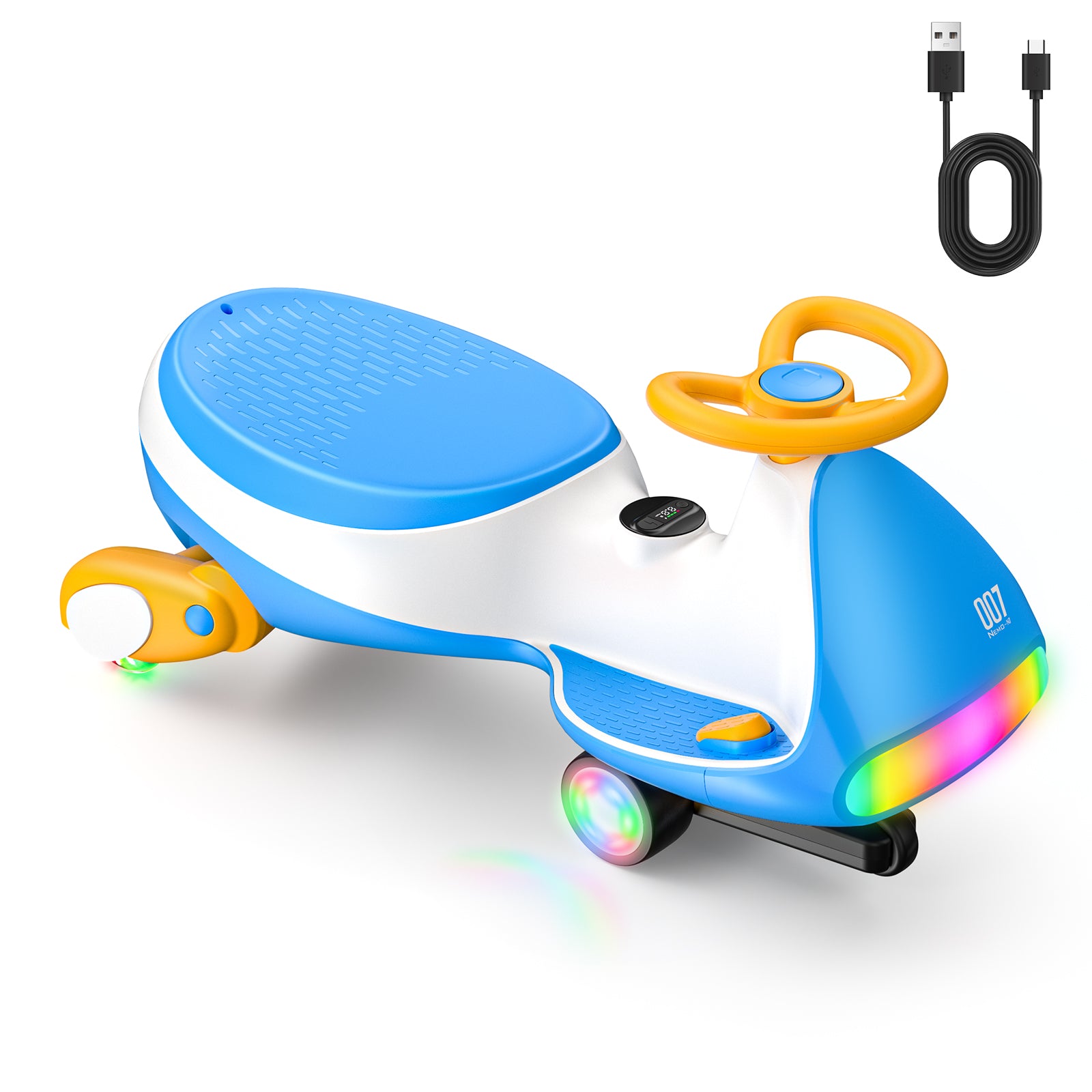N7 Ultra 12V Electric Wiggle Car with Pedal