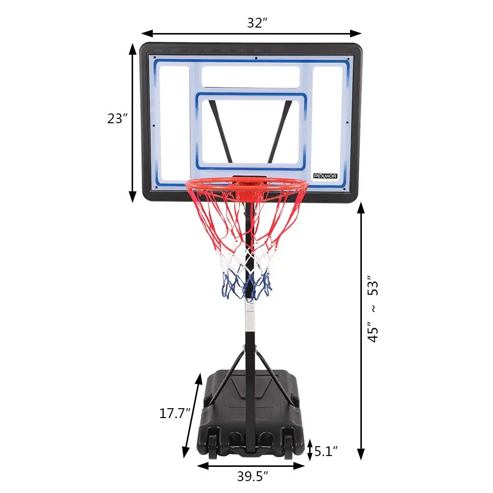 Poolside Basketball & Volleyball Set – Portable Pool Sports Game with Upgraded Backboard for Indoor & Outdoor Pools