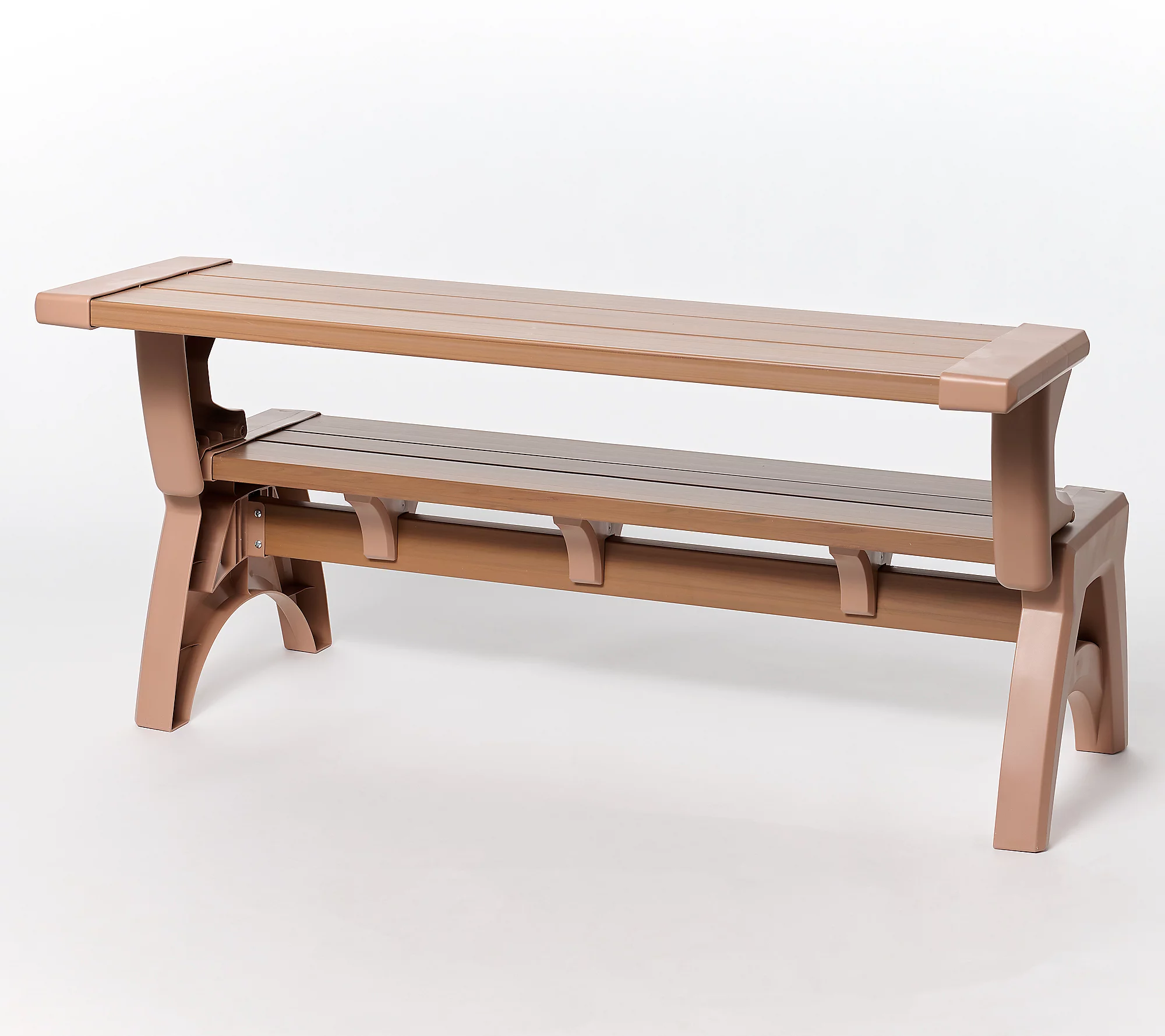 𝗧𝗼𝗱𝗮𝘆'𝘀 𝗦𝗽𝗲𝗰𝗶𝗮𝗹𝘀 Buy 2 get 2 free,Buy 4 for only $43.9 Convert-A-Bench Gen II XL Bench-to-Table with Cup Holder