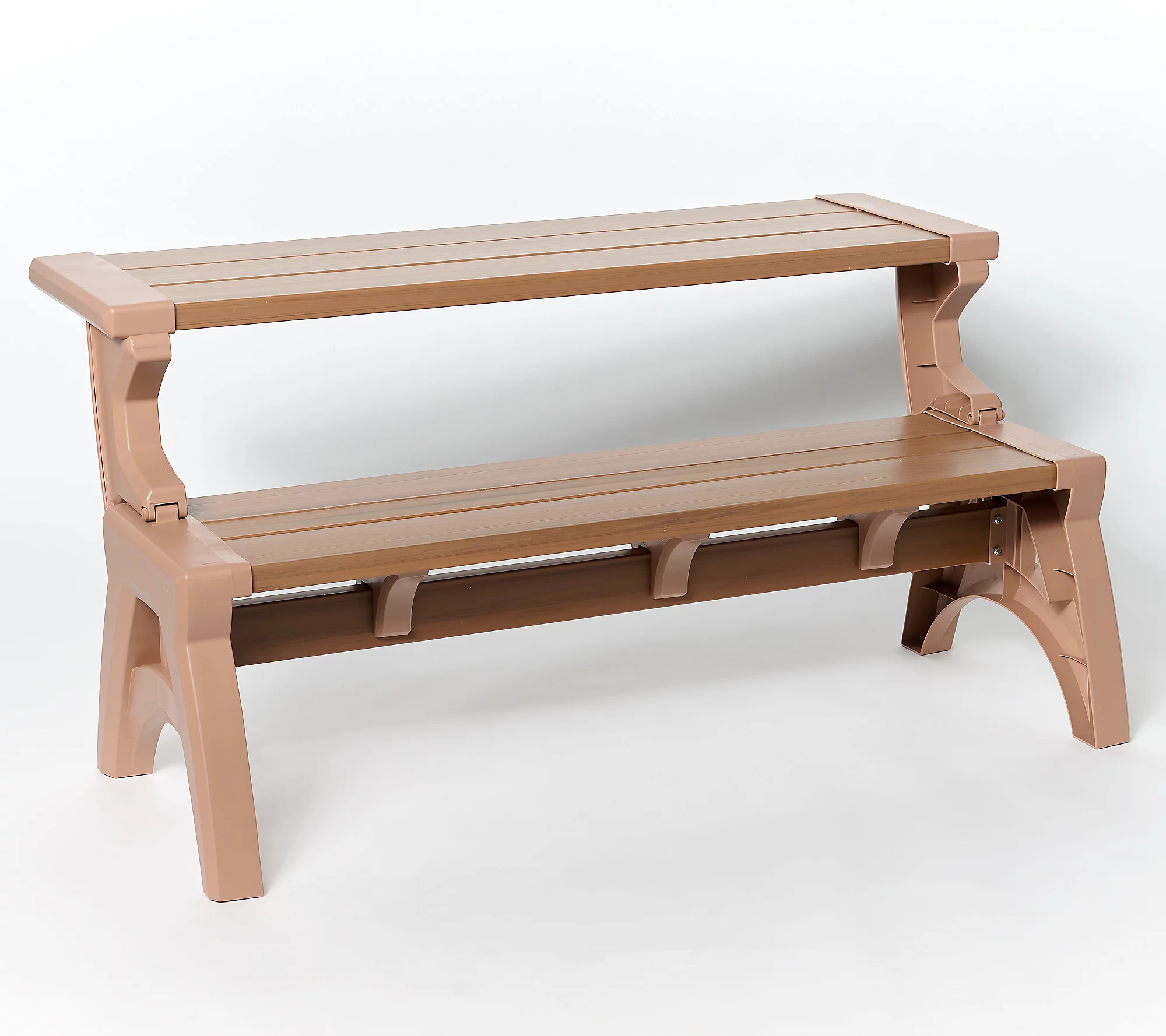 𝗧𝗼𝗱𝗮𝘆'𝘀 𝗦𝗽𝗲𝗰𝗶𝗮𝗹𝘀 Buy 2 get 2 free,Buy 4 for only $43.9 Convert-A-Bench Gen II XL Bench-to-Table with Cup Holder