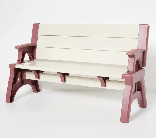 𝗧𝗼𝗱𝗮𝘆'𝘀 𝗦𝗽𝗲𝗰𝗶𝗮𝗹𝘀 Buy 2 get 2 free,Buy 4 for only $43.9 Convert-A-Bench Gen II XL Bench-to-Table with Cup Holder