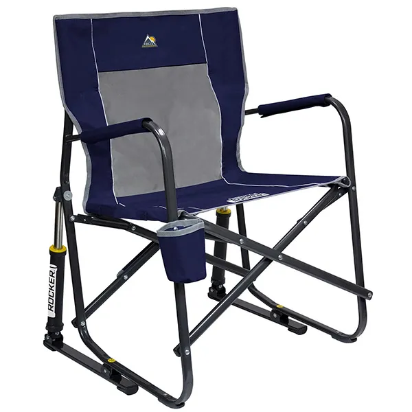 Soon to be sold out clearance-Buy 2 get 2 free,Buy 3 get 3 free Outdoor Pack Away Portable Rocking Chair 350-lb Weight Capacity