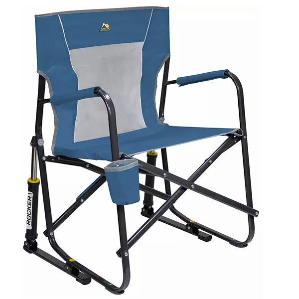 Soon to be sold out clearance-Buy 2 get 2 free,Buy 3 get 3 free Outdoor Pack Away Portable Rocking Chair 350-lb Weight Capacity