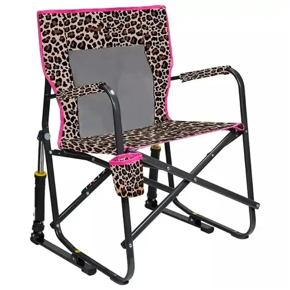 Soon to be sold out clearance-Buy 2 get 2 free,Buy 3 get 3 free Outdoor Pack Away Portable Rocking Chair 350-lb Weight Capacity