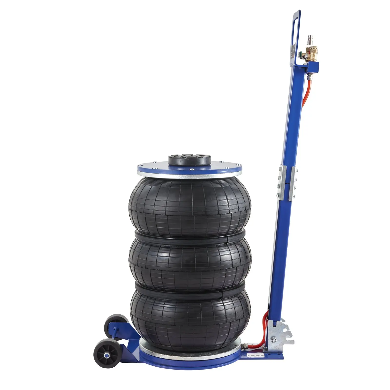 Air Bag Jack, triple bag air jack for fast lifting, 5 TonPneumatic Airbag Jack with 17.7 In Lift, 1-6 Second Fast Lifting & Steel Pipes for Car, SUV, Pickup Truck Repair