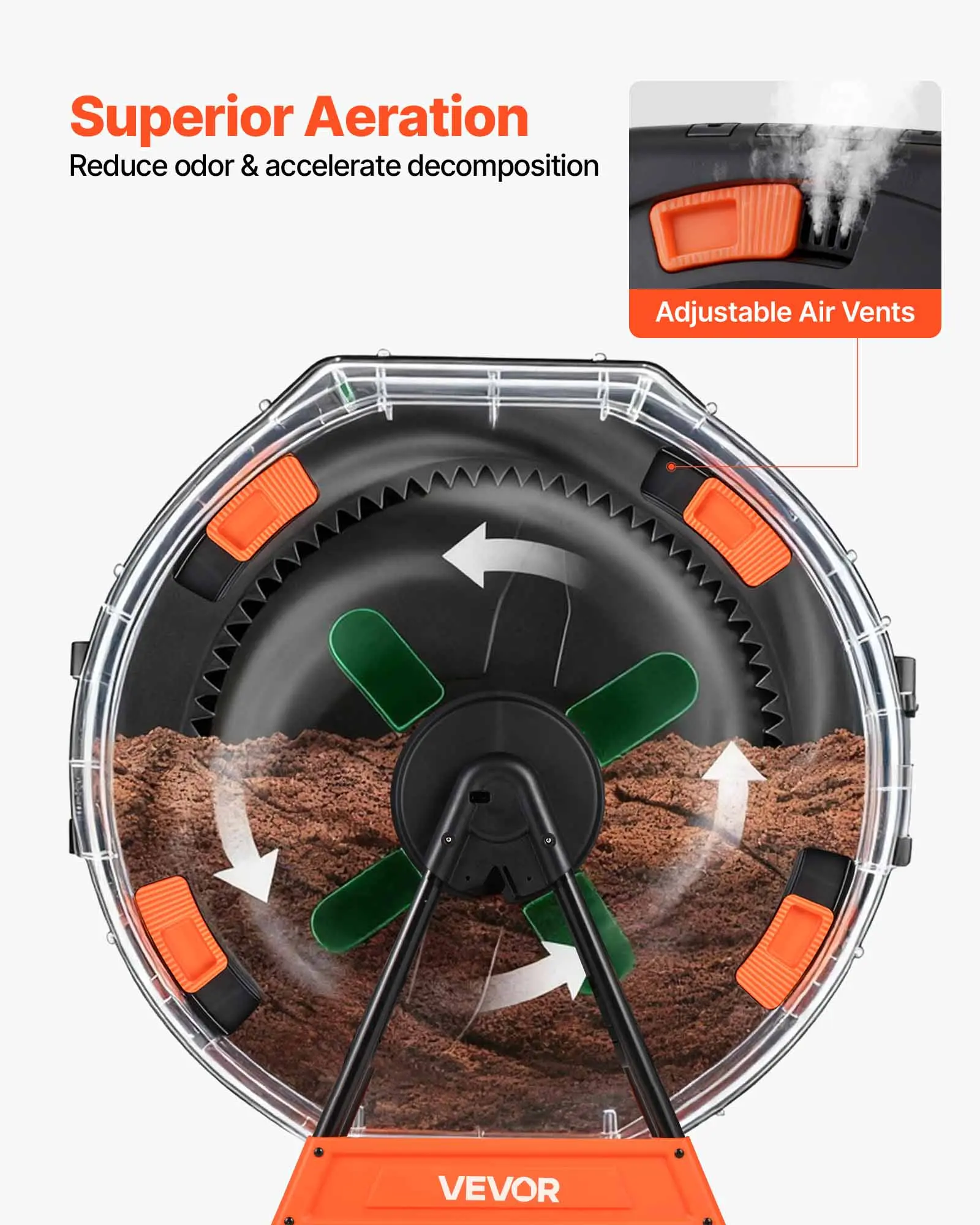 VEVOR Compost Tumbler - View 4