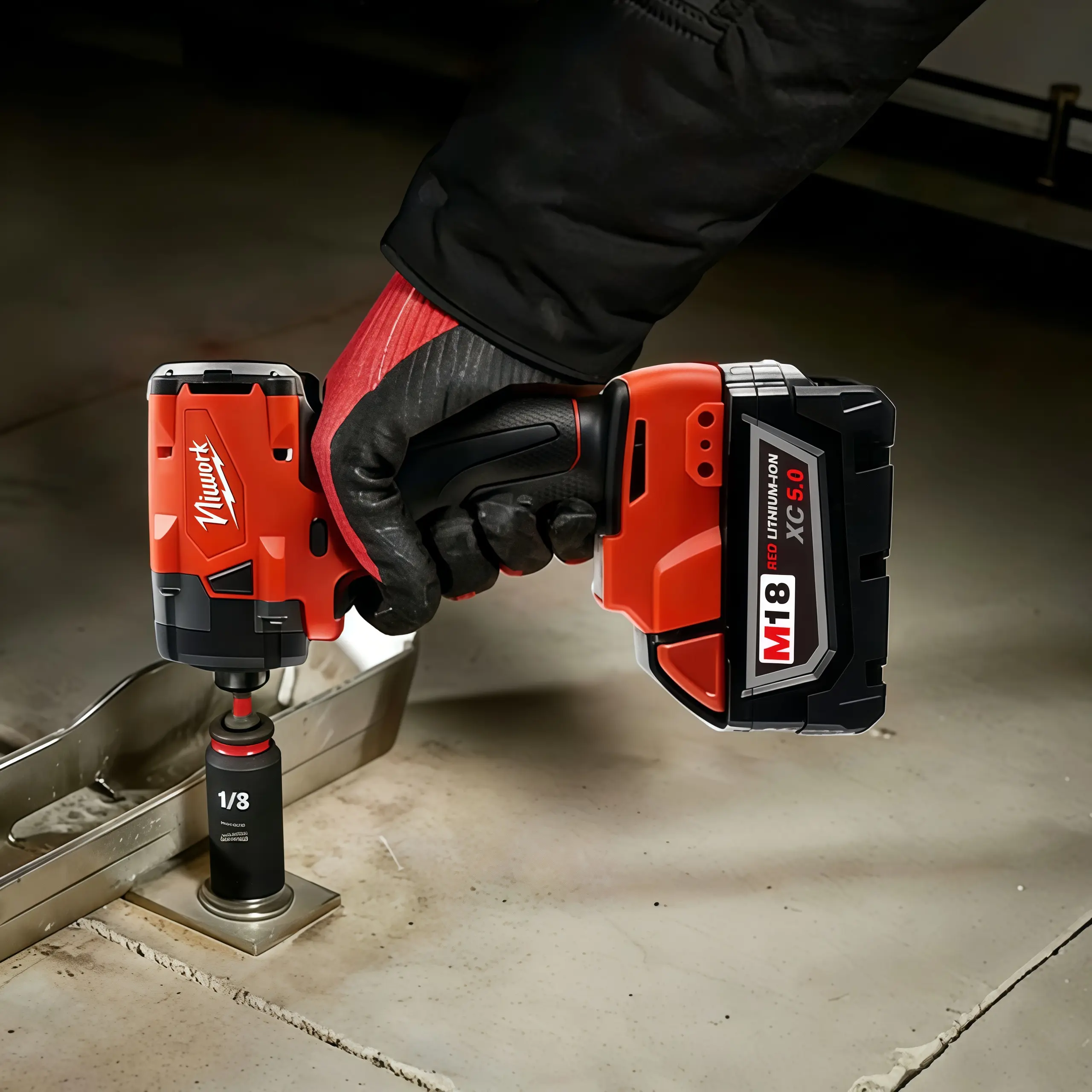 Brushless lmpact Wrench 1/2" 350N LOWTorque