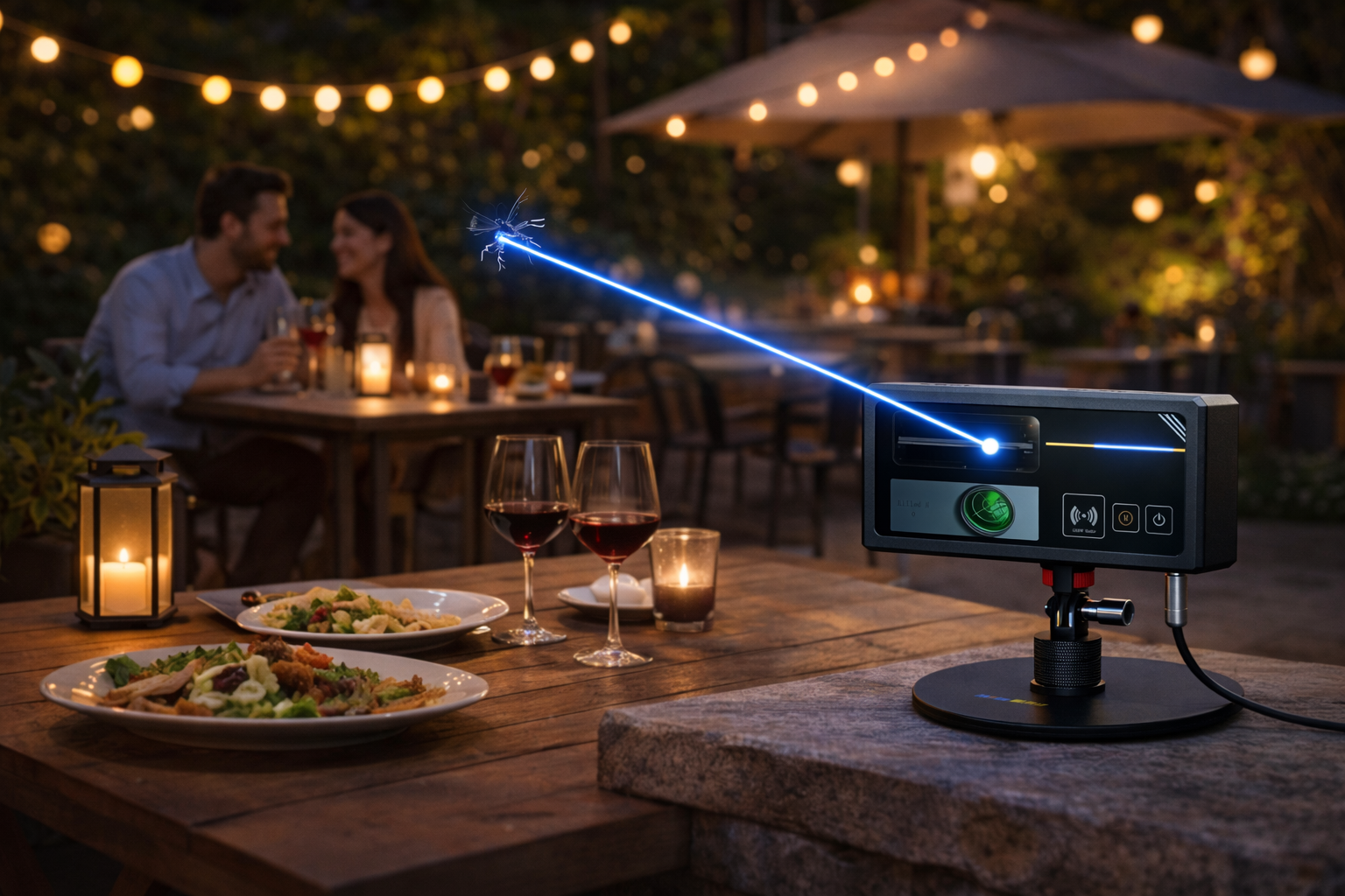 The World's First Portable Laser Mosquito Air Defense | Photon Matrix