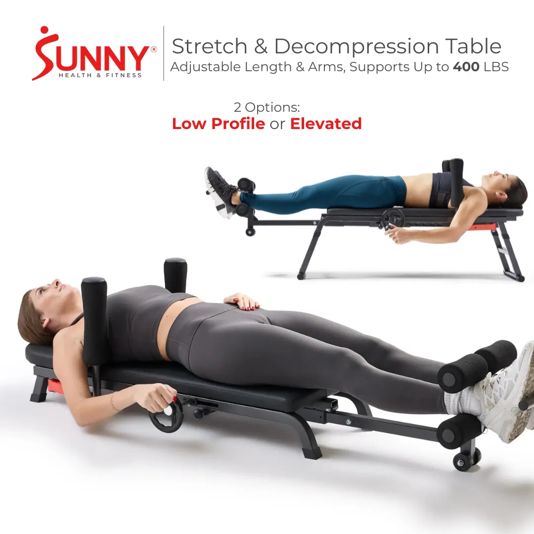 Adjustable Decompression Bench Full Body Inversion