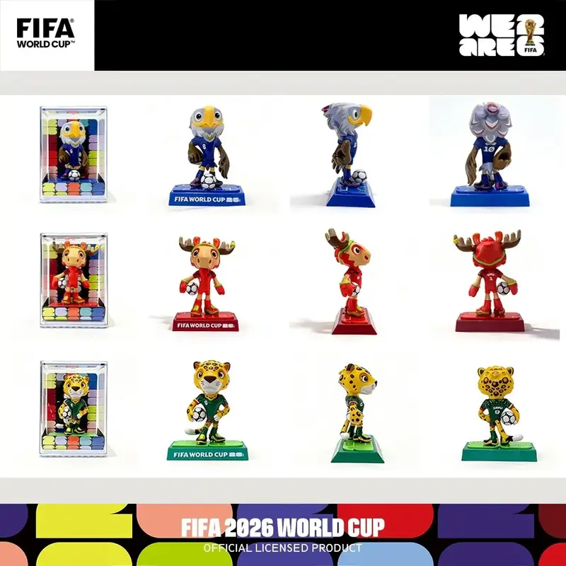 WorldCup 2026™ Limited-Edition Trio Mascot Collectibles