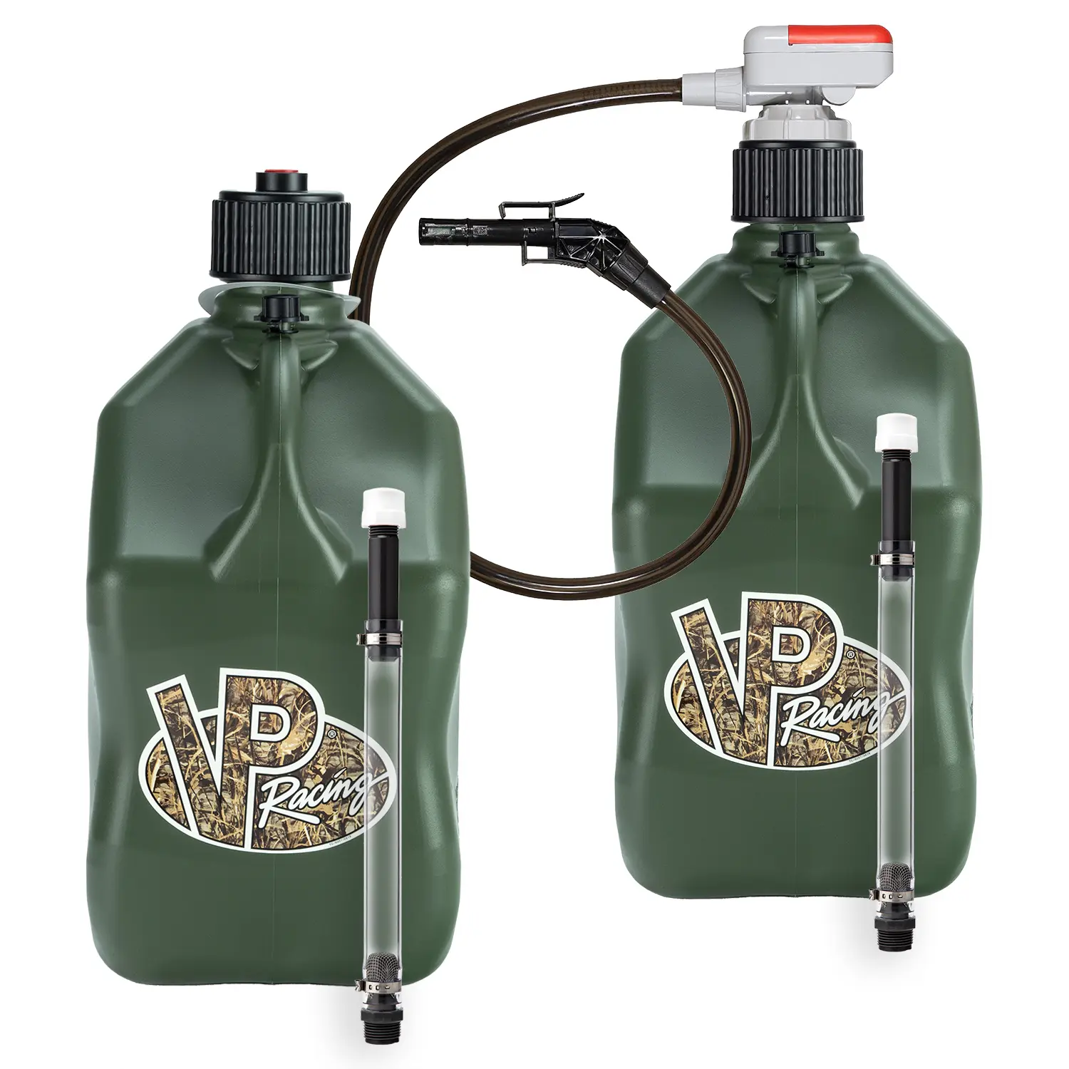 2 PACK 5.5 Gallon Plastic Utility Jug – Heavy-Duty, Leak-Proof with Quick-Flow Spout for Automotive & Motorsport Use