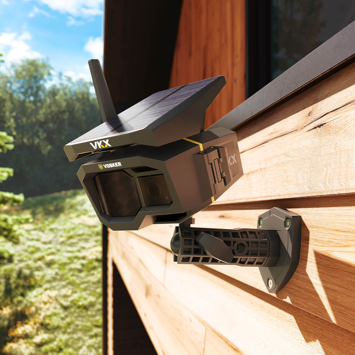 Solar Powered 4G-LTE Outdoor Cellular Security Camera