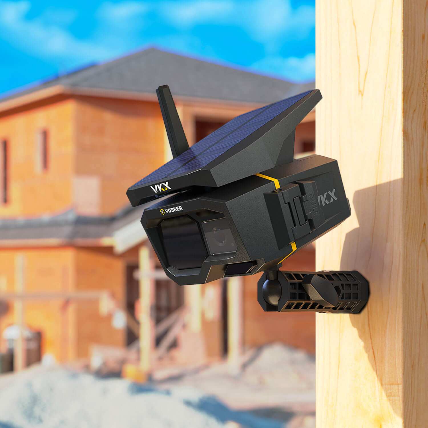 Solar Powered 4G-LTE Outdoor Cellular Security Camera