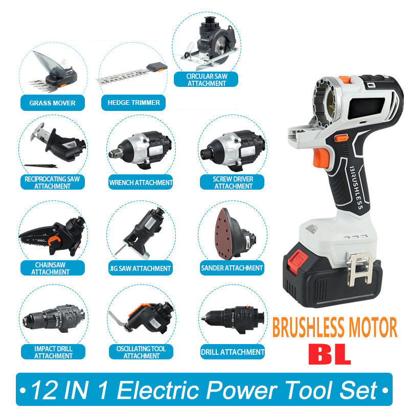 Factory Outsale 12-in-1 Multi-function Tool Box