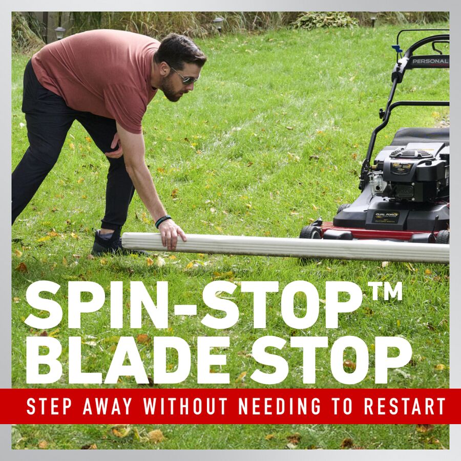 30''  Gas Lawn Mower – Personal Pace Self-Propelled Mower for Large Yards