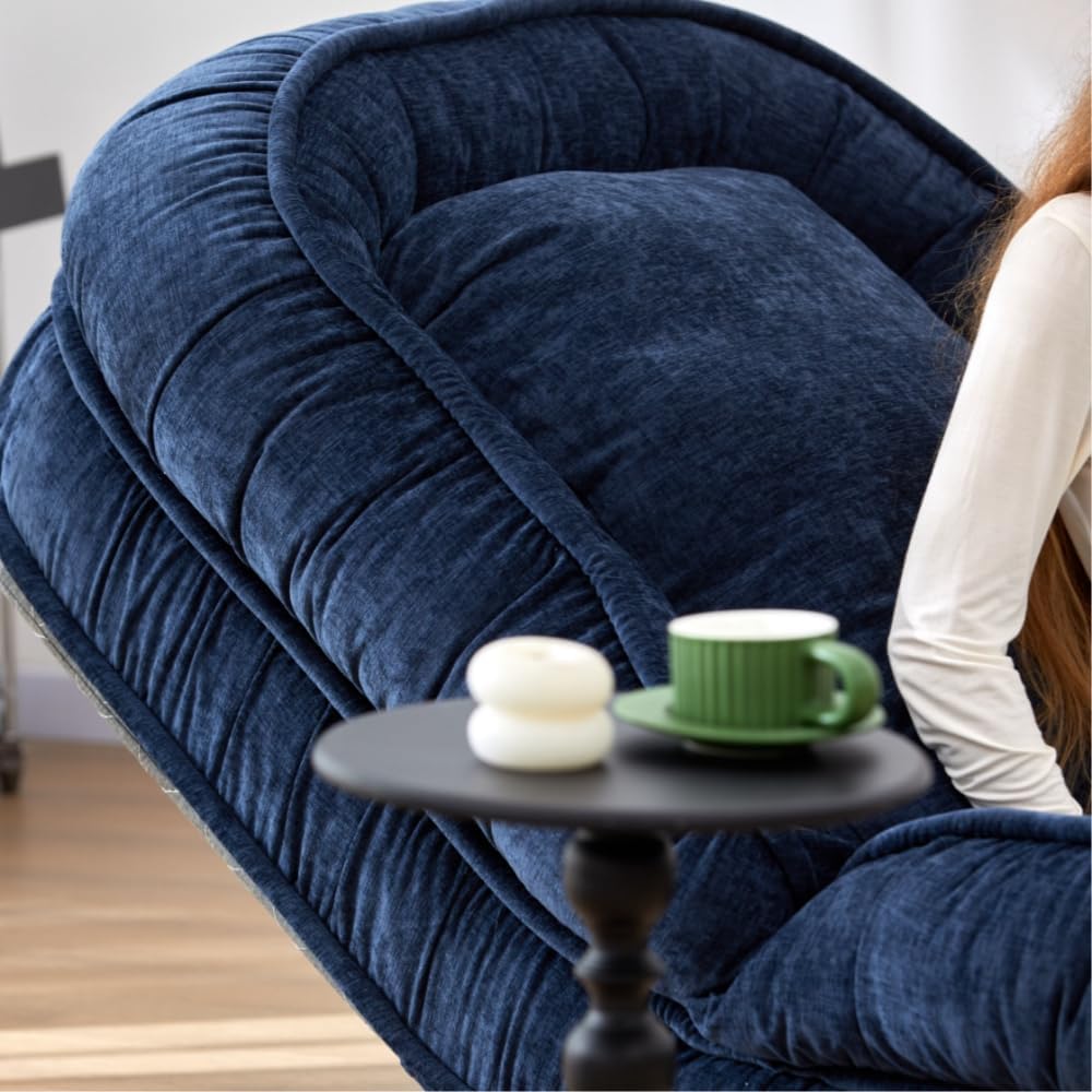 Summer Sale！Foldable Lazy Sofa Bed Floor Chair