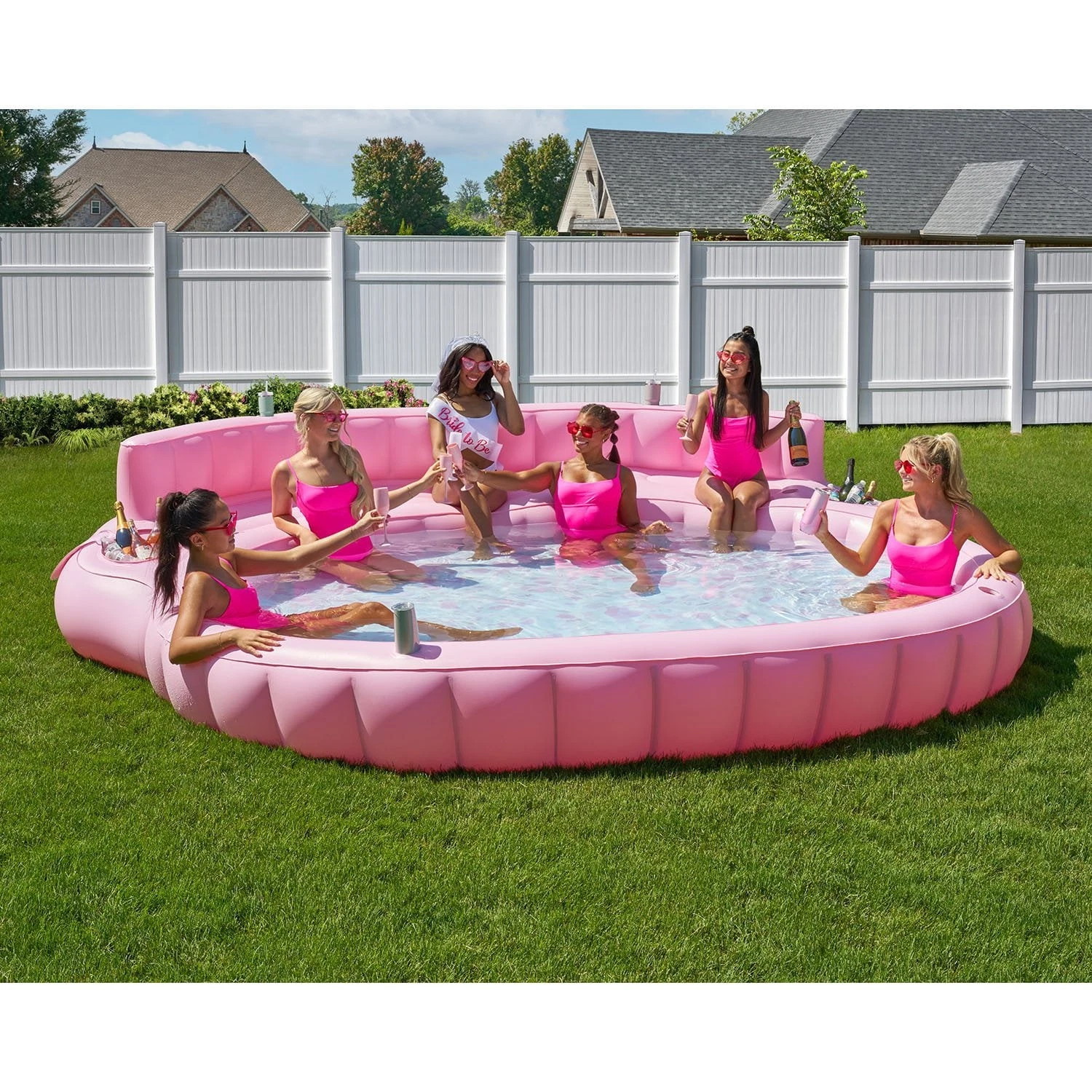 Oversized Inflatable Sofa Pool Float – Ultimate Summer Lounge