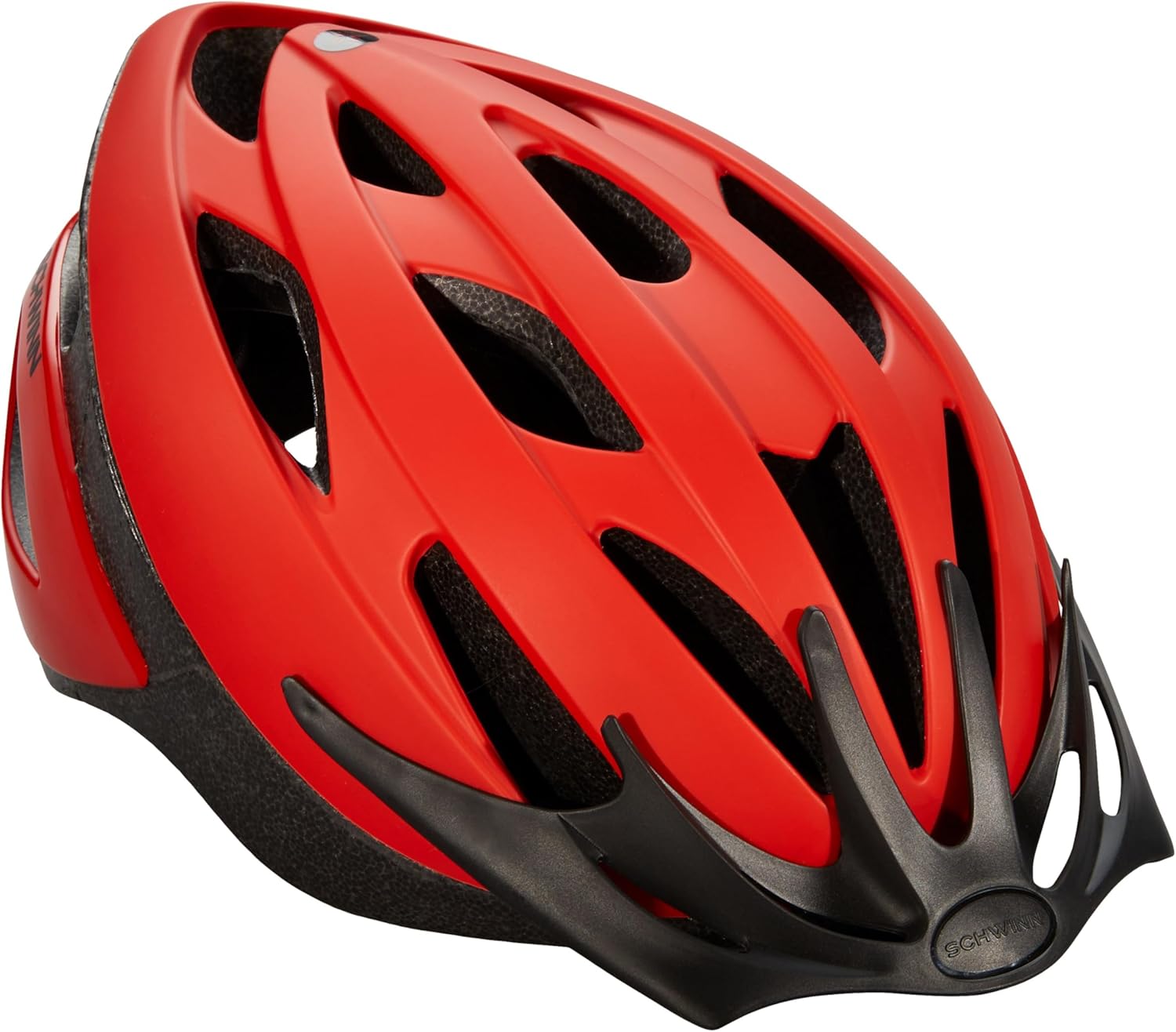 Helmet for Adults, Size 58-62 cm for Riders Ages 14+, Microshell, Adjustable Dial & Straps, Interior Padding, Air Vents, Visor