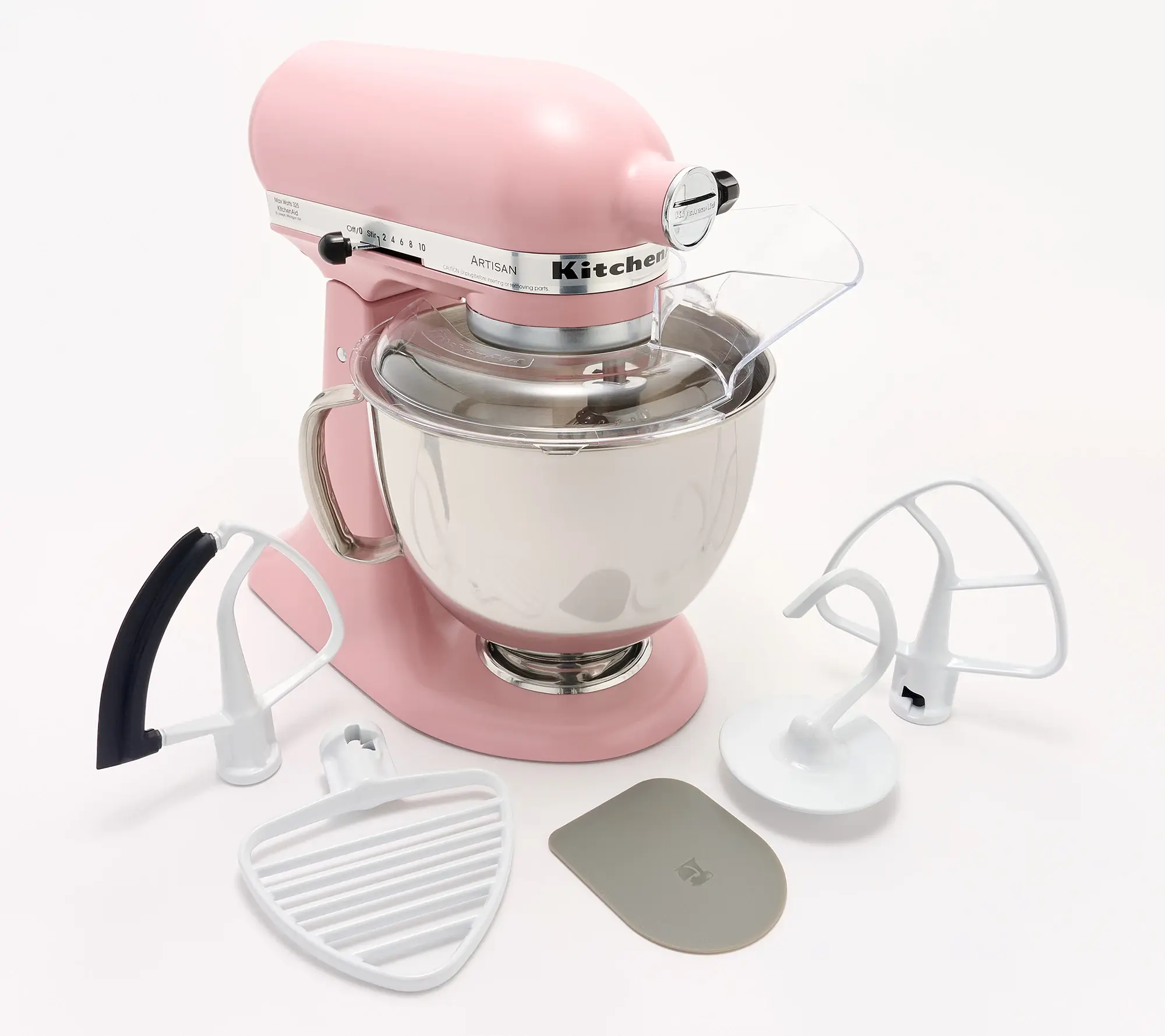 5QT Artisan Stand Mixer – Powerful Kitchen Mixer with Pastry Beater & Flex Edge Beater for Effortless Baking