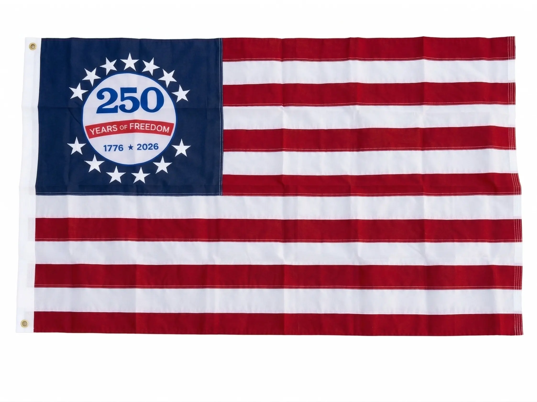 3-Pack 250th Anniversary USA Flag 3x5 Ft