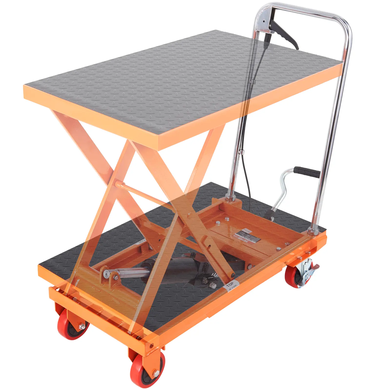 Hydraulic Lift Table Cart