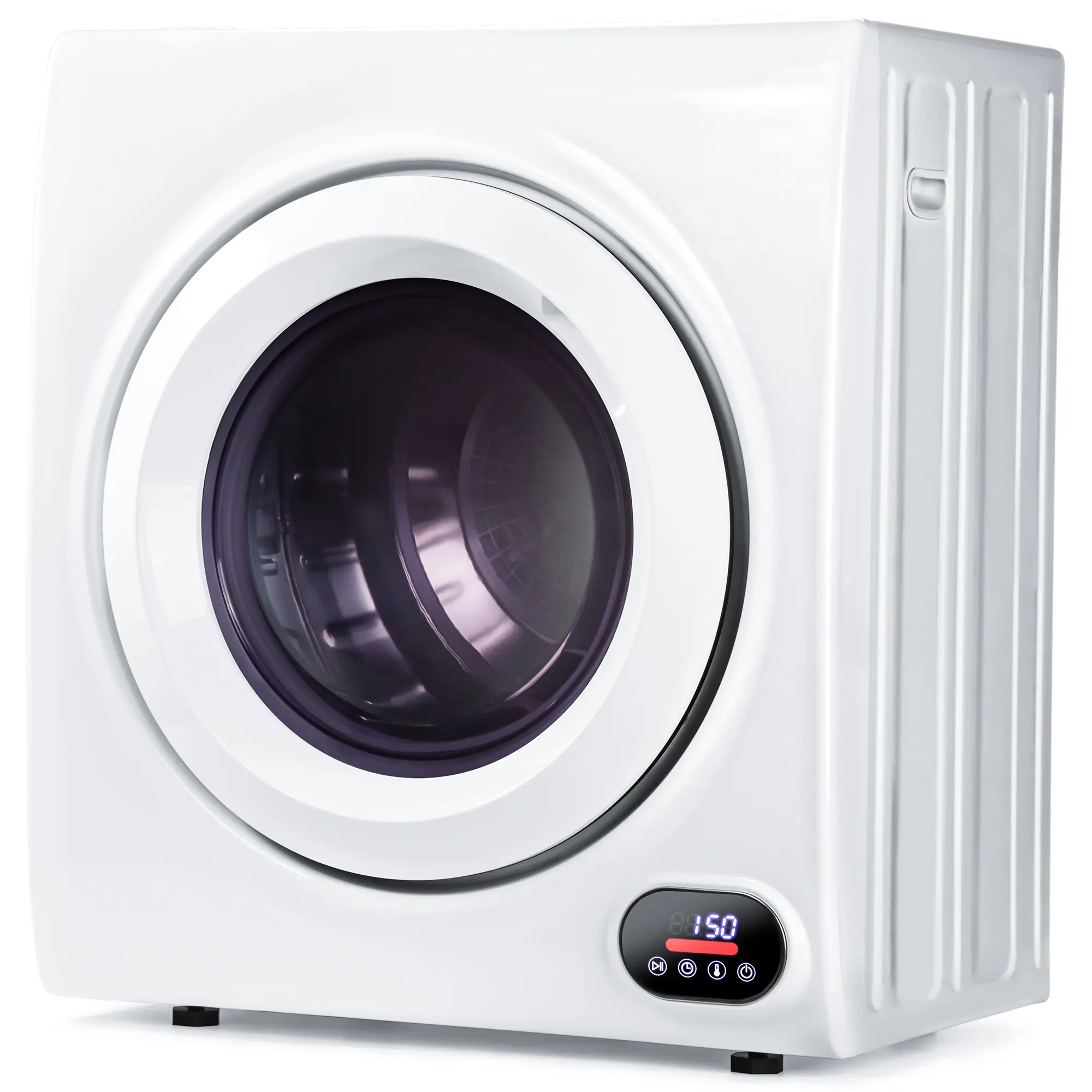 Portable Clothes Dryer – 1.5–1.8 cu.ft, Stainless Steel Drum, Compact for Apartments, RVs & Dorms