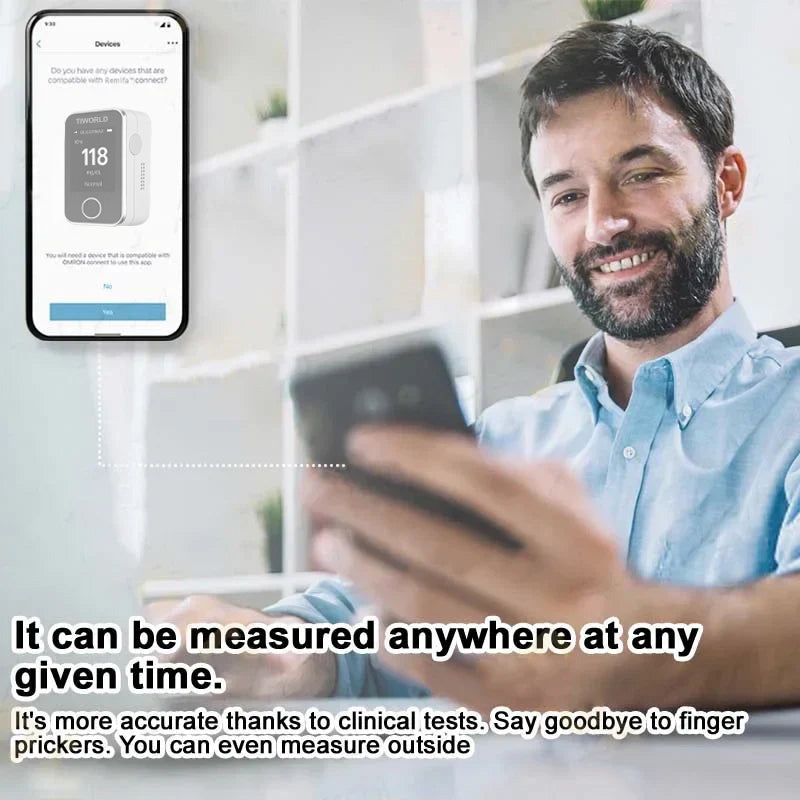 Non-Invasive Blood Glucose Monitor5 Seconds /99% Accuracy