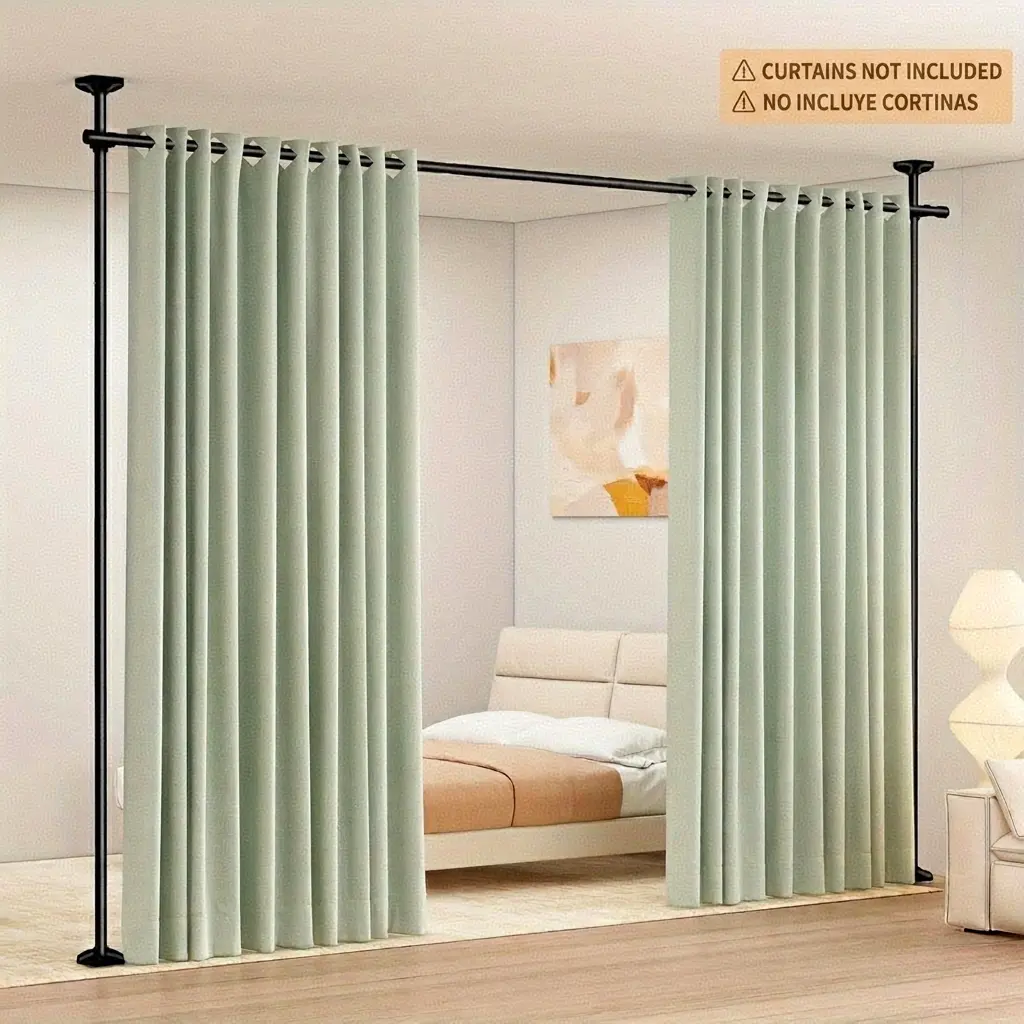 Adjustable Bedroom Partition Rod