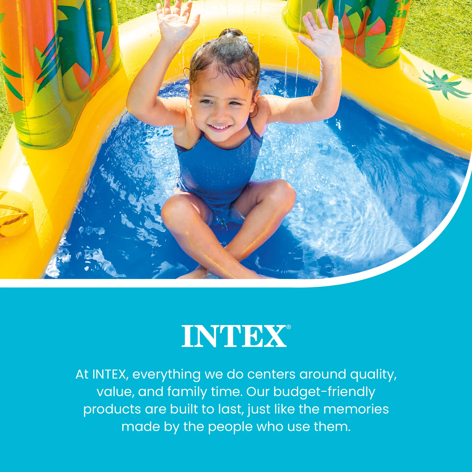 Inflatable Dinosaur Water Park – Kids Outdoor Splash Pool with Water Slide, Sprayer & Summer Backyard Fun