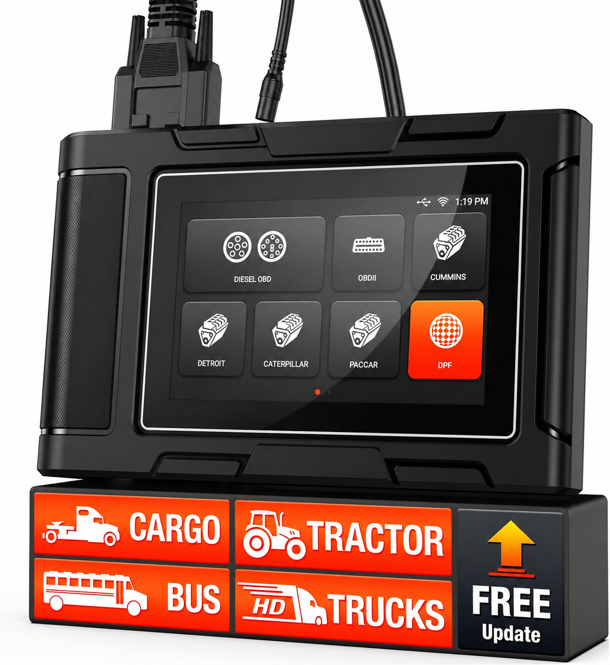 HD3400 Pro Heavy Duty Truck Scanner