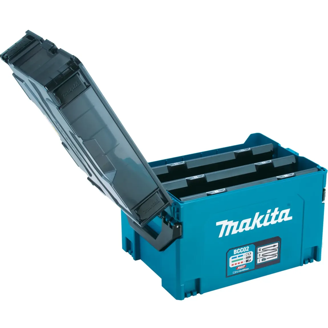 Multiple Battery Charger Makita BCC02 1914U0-3 40V