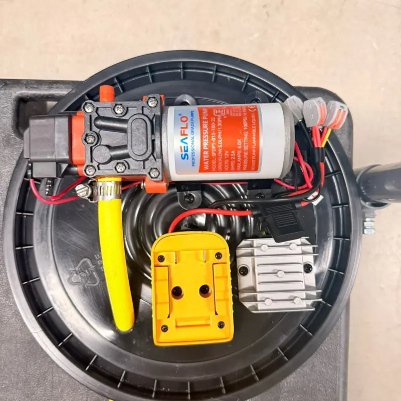 Portable 12V Bucket Sprayer System