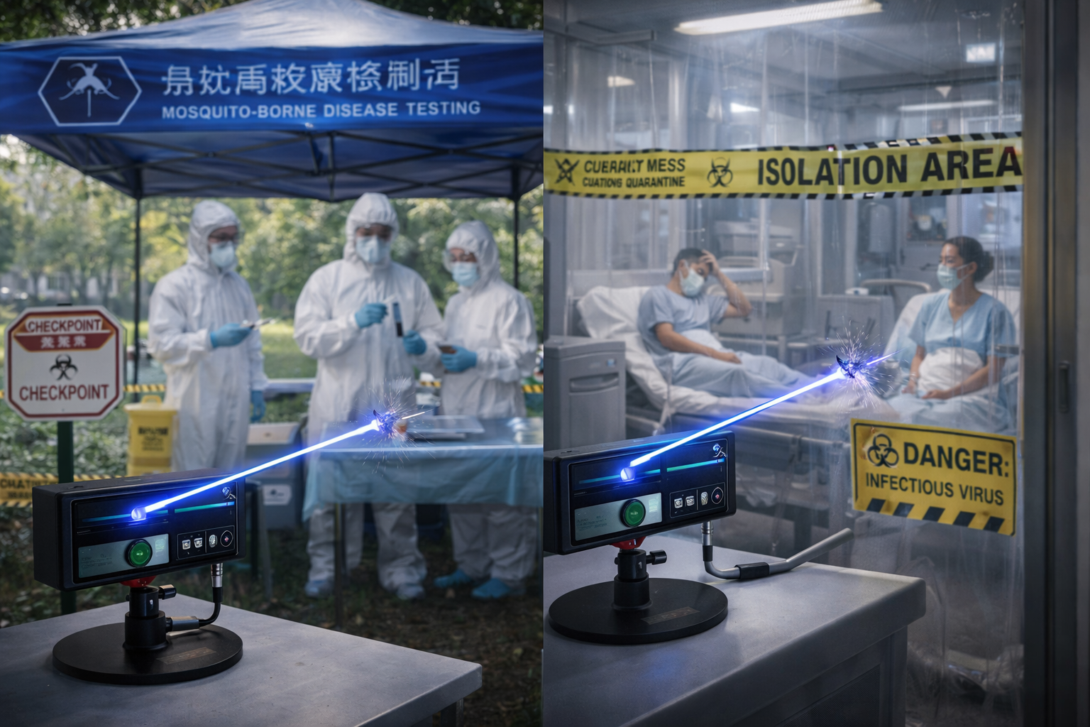 The World's First Portable Laser Mosquito Air Defense | Photon Matrix