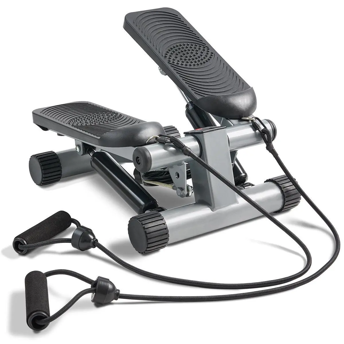Original Mini Stepper with Resistance Bands Whole Body Workout Home Gym Fitness Equipment Quiet Hydraulic Drive Compact Cardio Exercise Machine