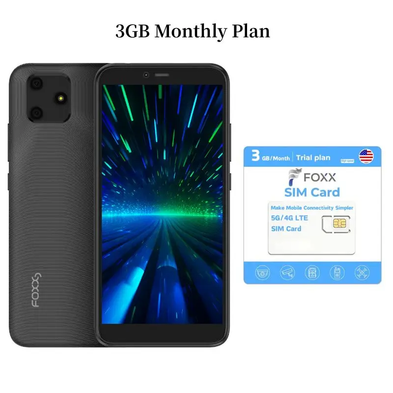 Unlock Smartphone – 5.5-inch Screen, 2GB RAM + 16GB Storage, 2MP + 5MP Cameras, 2000mAh Battery, Android 13 – Travel, Home, Daily Fun, Quick Calls & Messaging