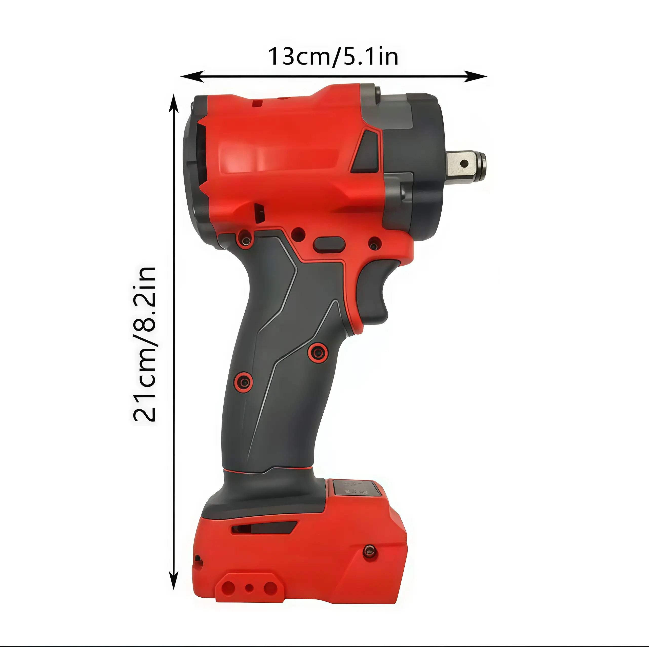 Brushless lmpact Wrench 1/2" 350N LOWTorque