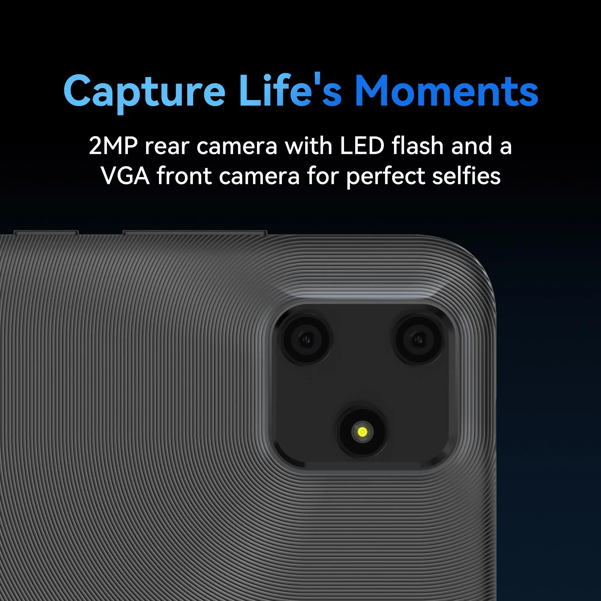 Unlock Smartphone – 5.5-inch Screen, 2GB RAM + 16GB Storage, 2MP + 5MP Cameras, 2000mAh Battery, Android 13 – Travel, Home, Daily Fun, Quick Calls & Messaging