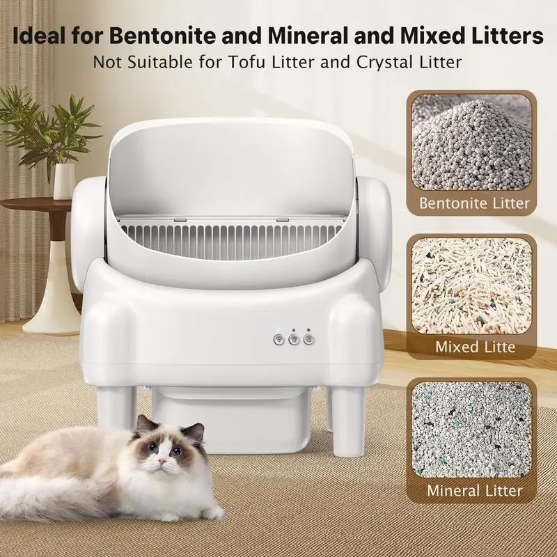 Smart Self-Cleaning Litter Box