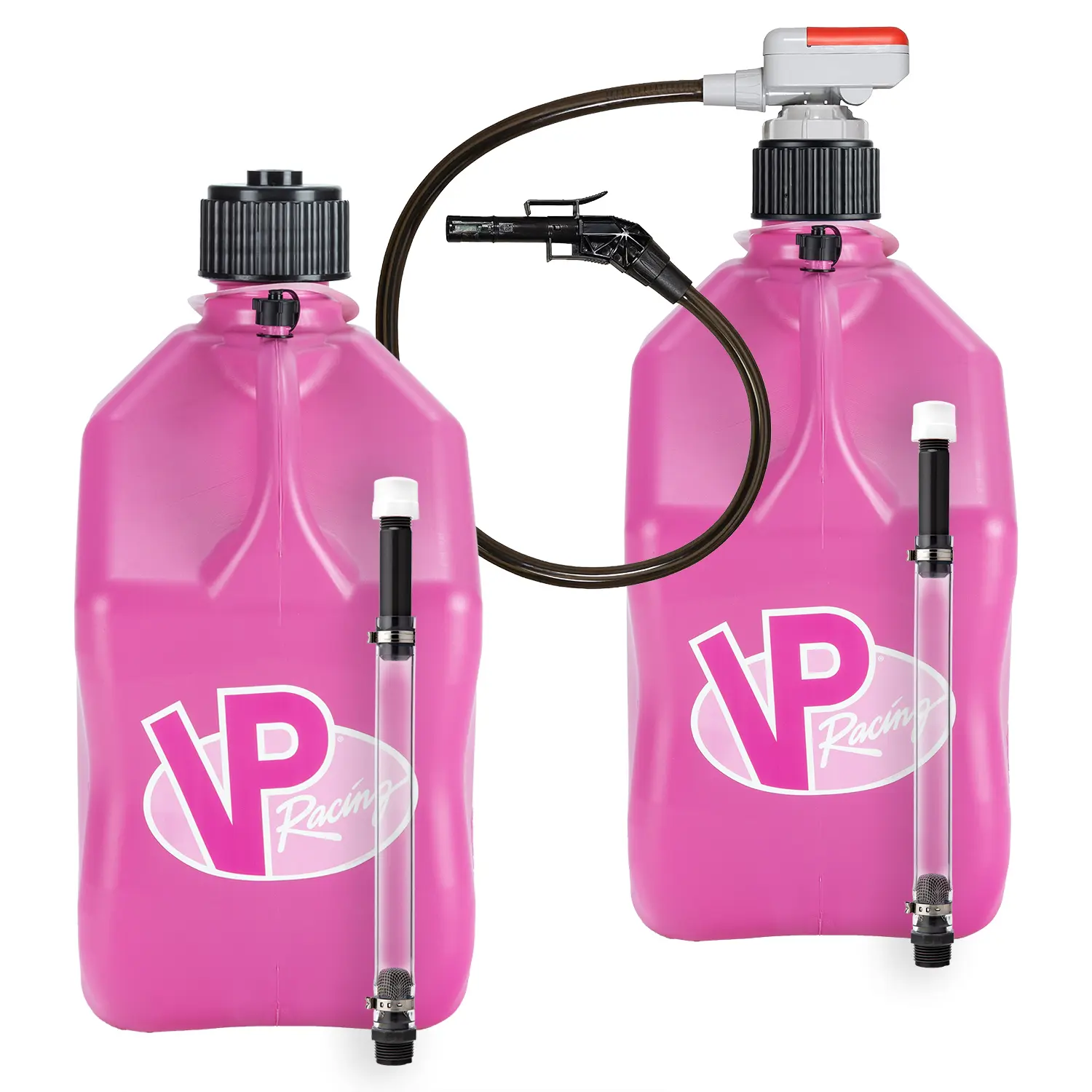 2 PACK 5.5 Gallon Plastic Utility Jug – Heavy-Duty, Leak-Proof with Quick-Flow Spout for Automotive & Motorsport Use