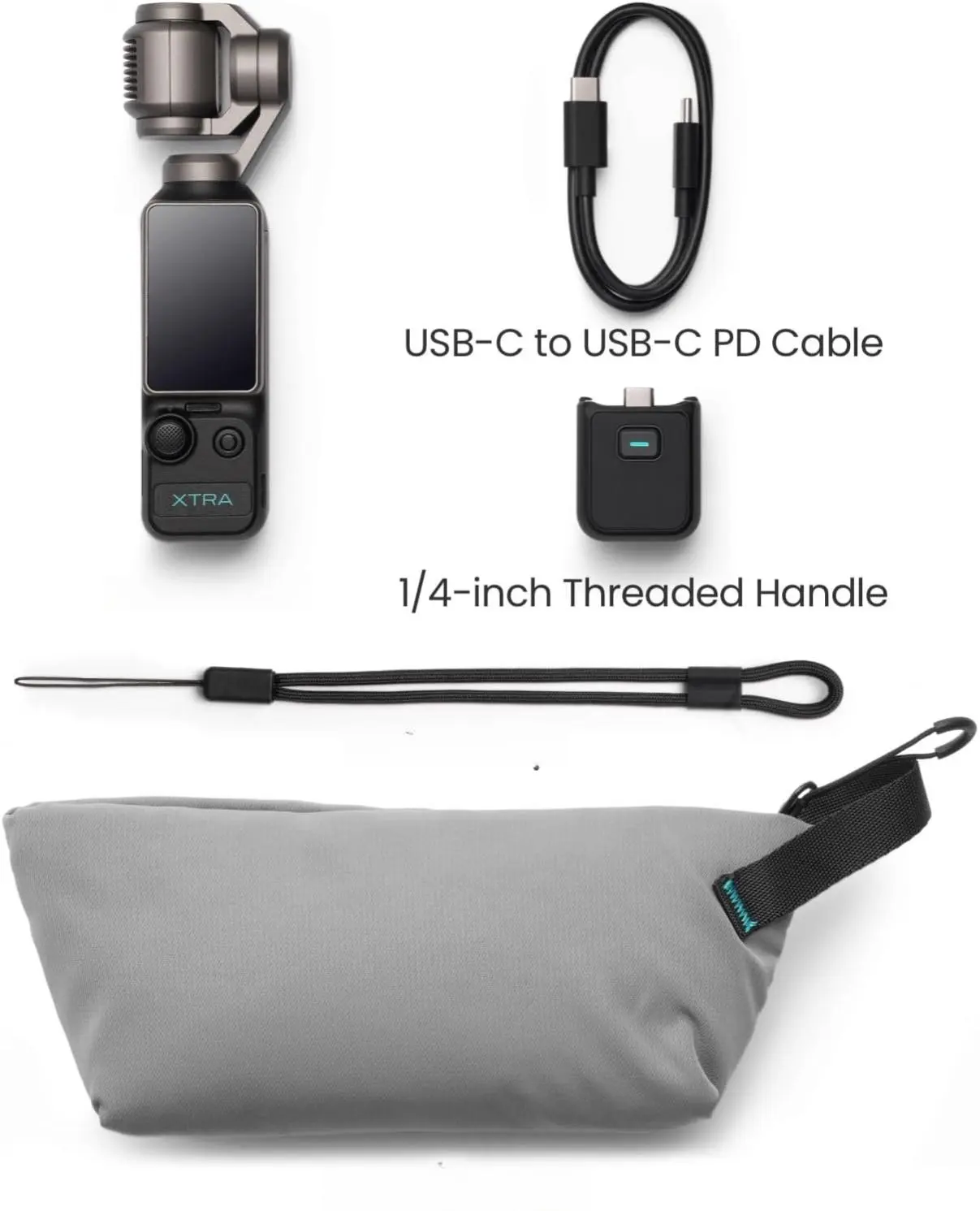 4K Vlogging Camera – 1" CMOS Sensor, 3-Axis Gimbal Stabilizer & Smart Face Tracking for Smooth Pro-Quality Videos