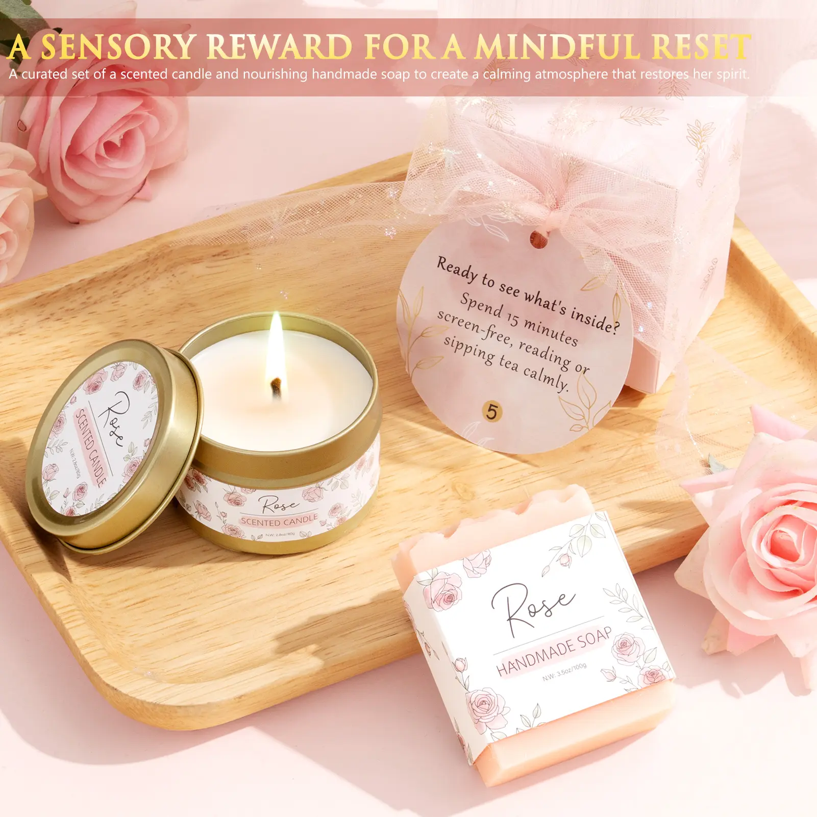 mothersdaygift for Women – Birthday Gift Basket for Teen Girls,  Fun Empowering Challenge Tasks, Perfect Self-Care Spa Set for Mom, Wife, Daughter, Niece, or Sister