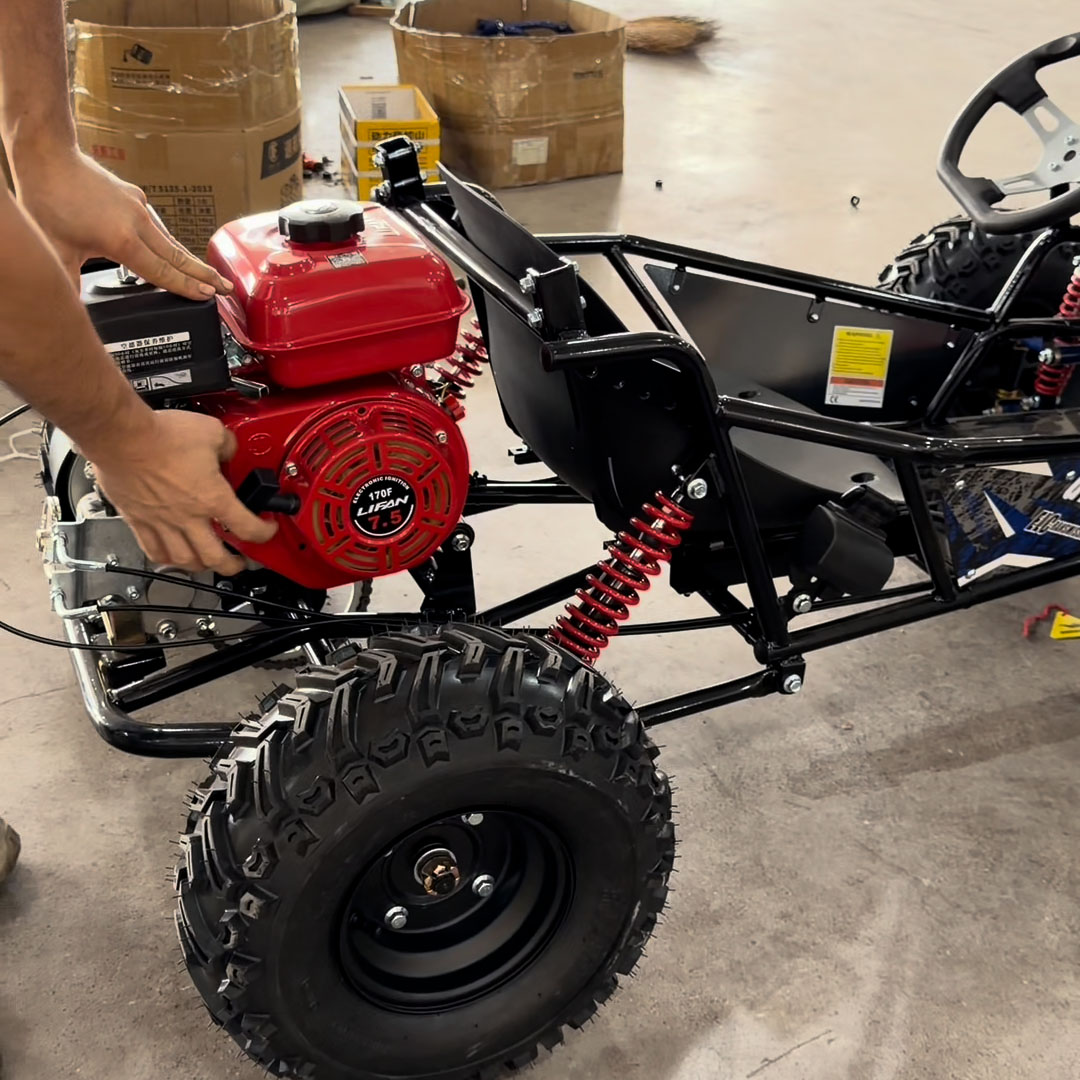 212cc Gas-powered 4-Stroke Go Kart