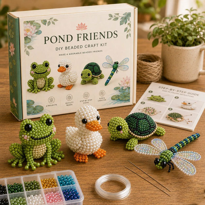 Tiny 3D Beaded Animal DIY Kit