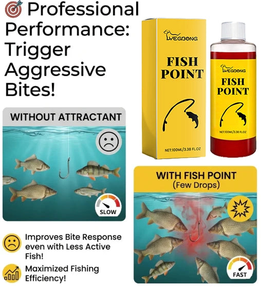 Concentrated Fish Attractant Liquid Acting Red Worm Formula-8JX3 Fast