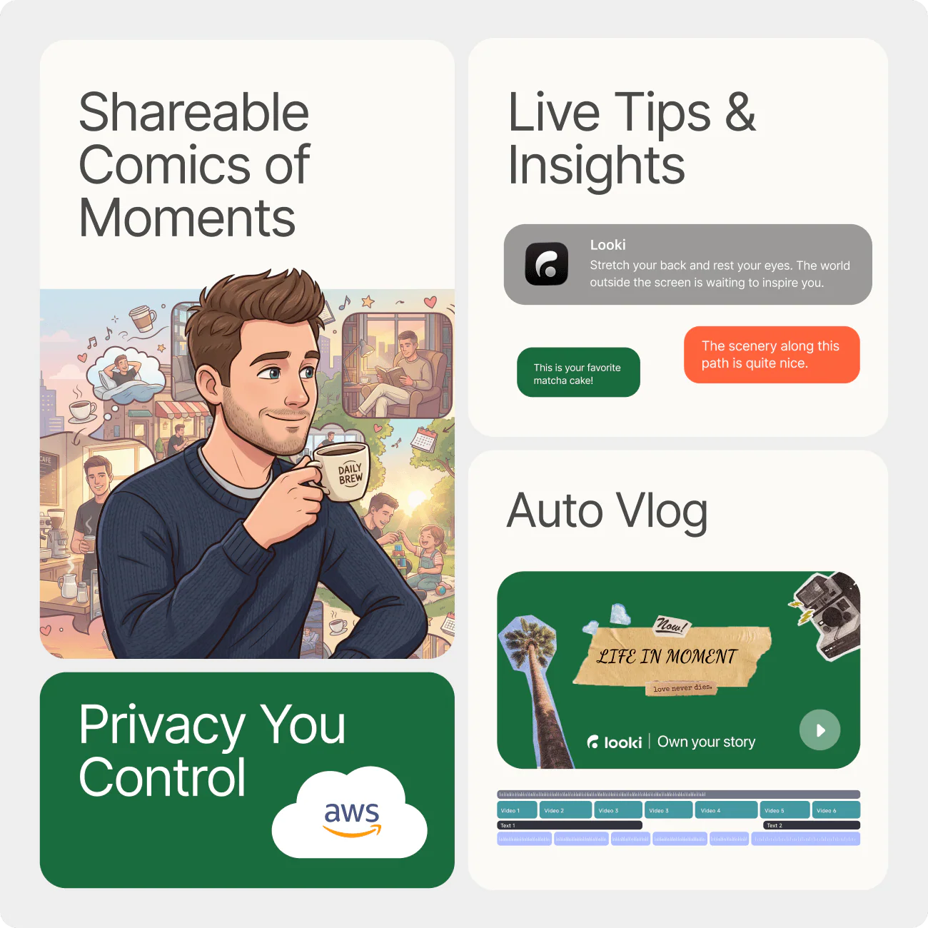 A personal AI wearable that sees the world on your side