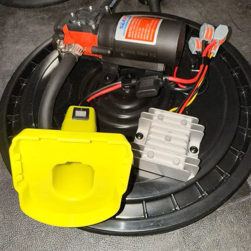 Portable 12V Bucket Sprayer System