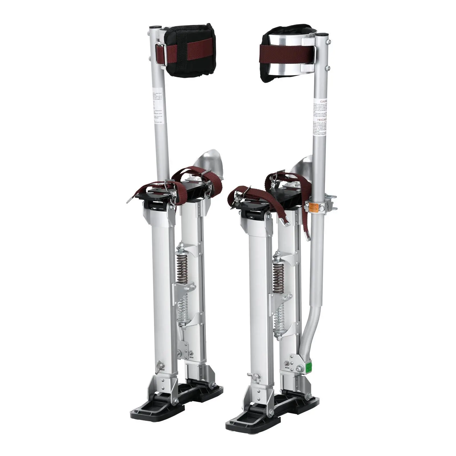 Drywall Stilts, Adjustable Aluminum Tool Stilts with Protective Knee Pads, Durable and Non-slip Work Stilts for Sheetrock Painting, Walking, Taping
