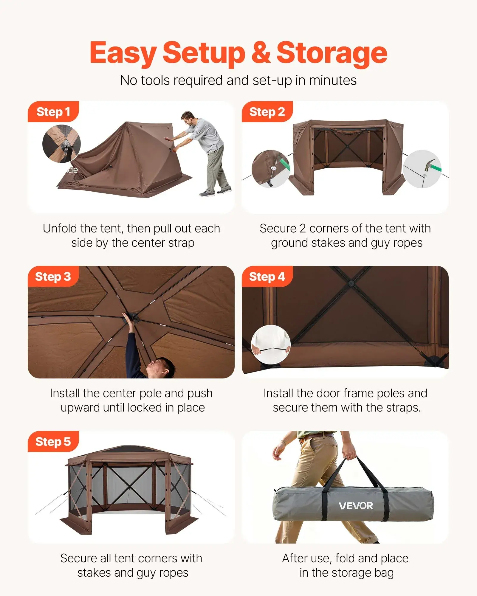 Pop up Gazebo Screen Tent